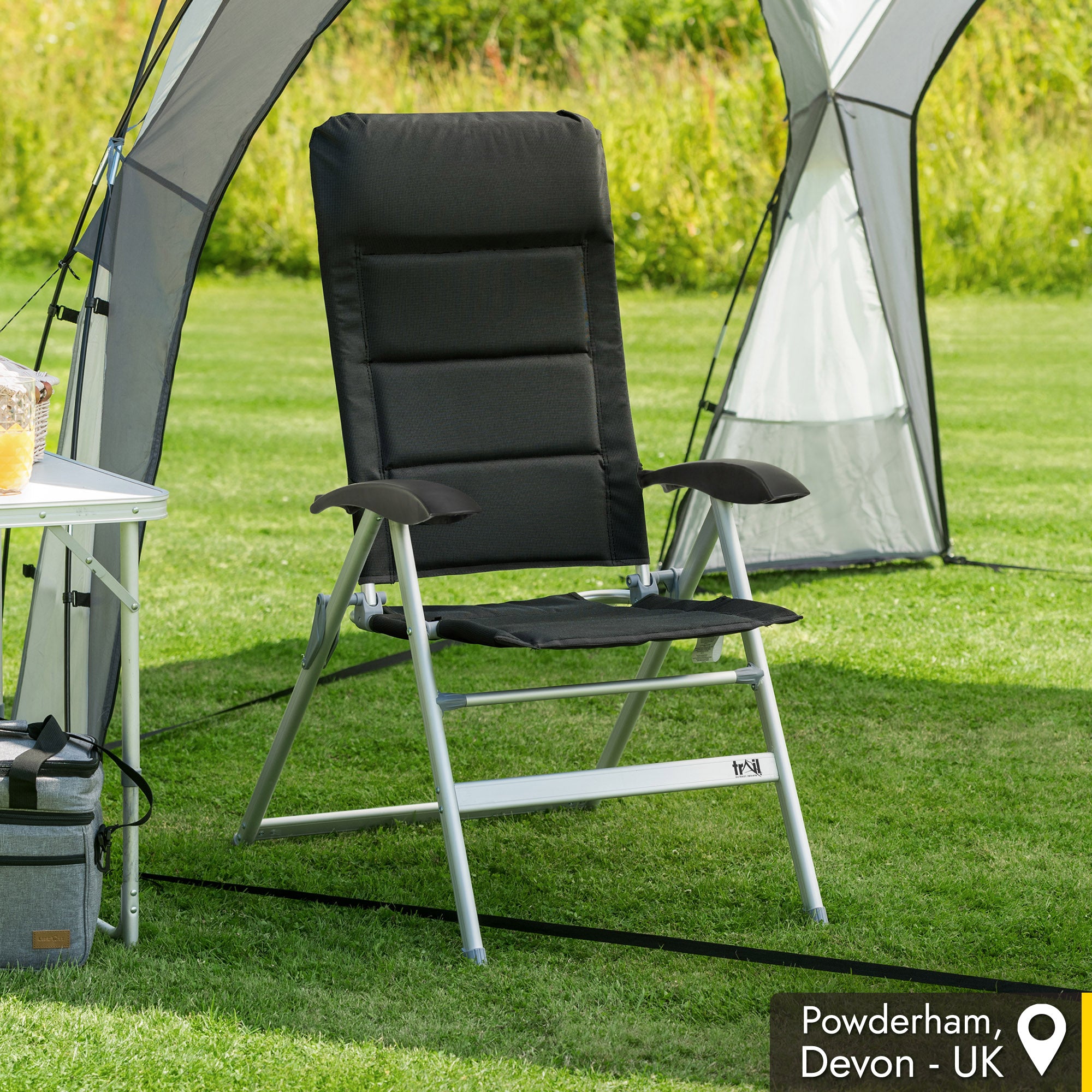 Mesh Reclining Camping Chair