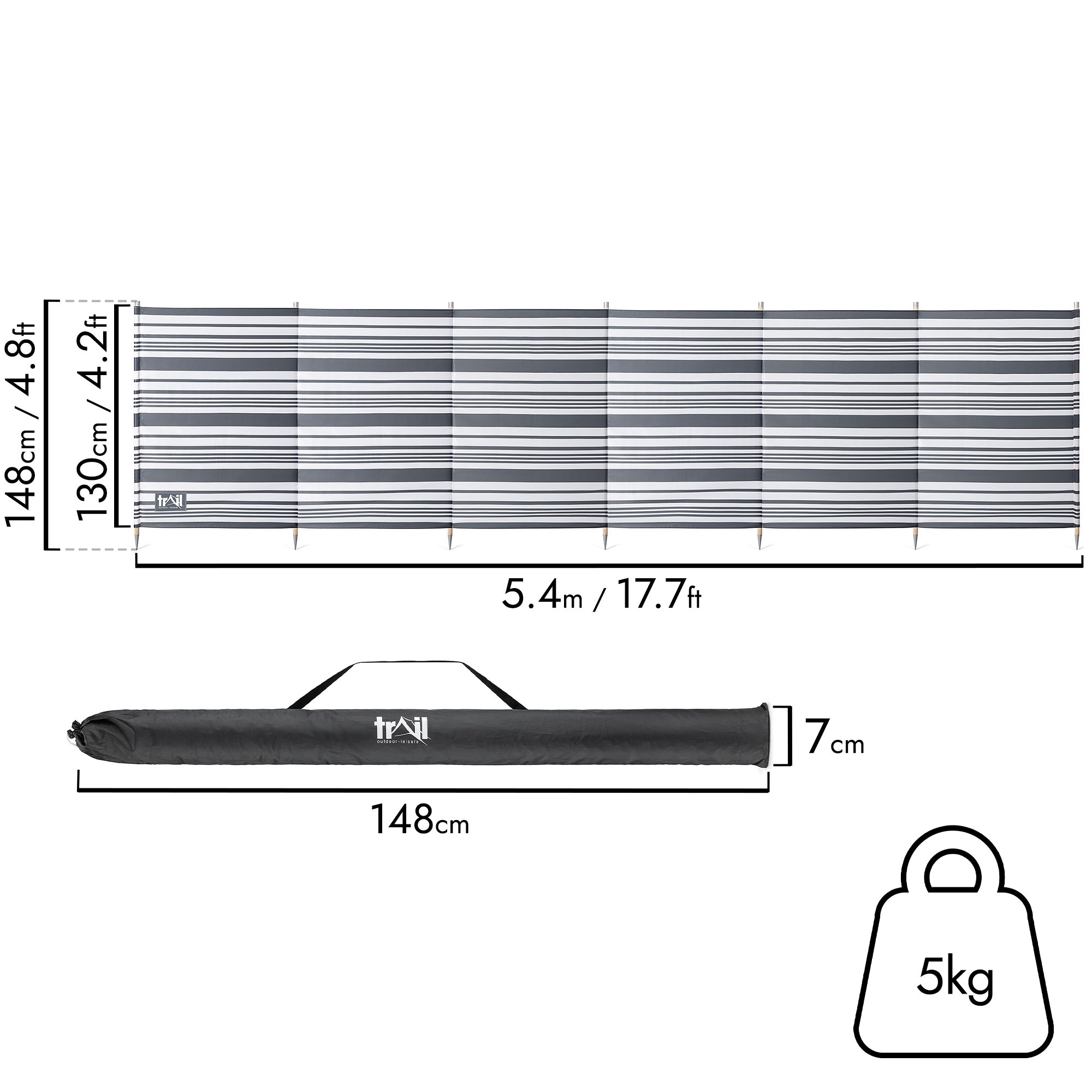 #colour_grey|size_7 Pole