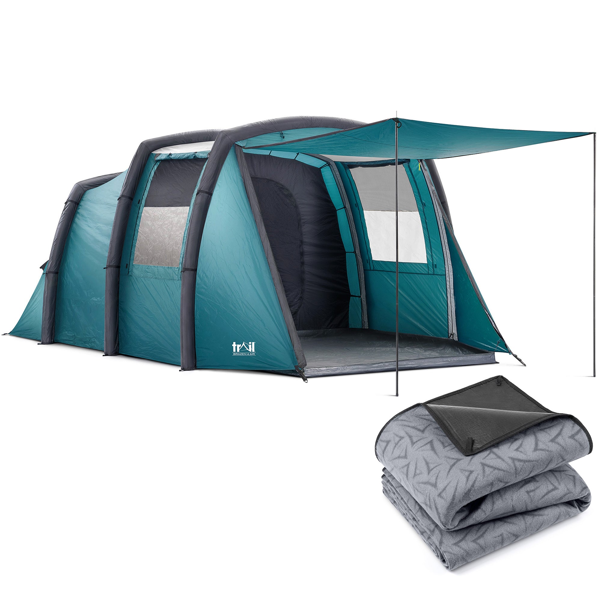 Brazen 4 Man Air Tent & Carpet