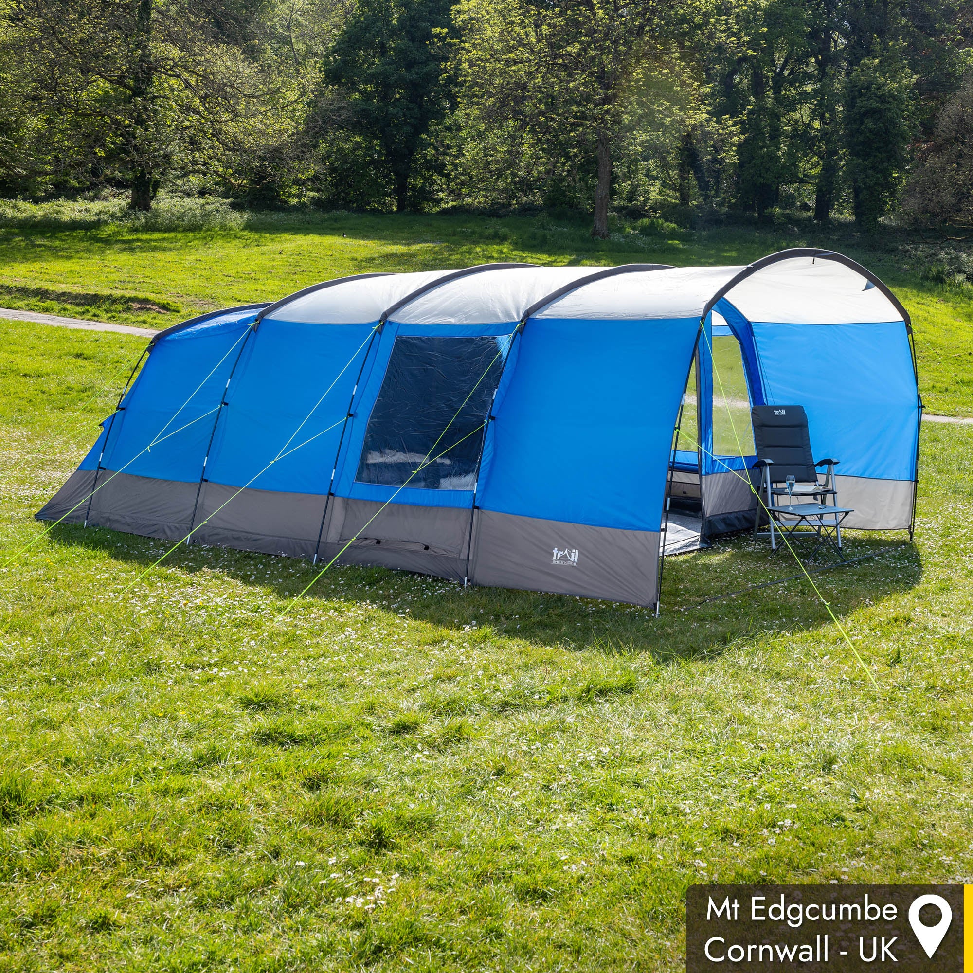 Shilstone 3 Zone 6 Man Tent – Waterproof 5000mm