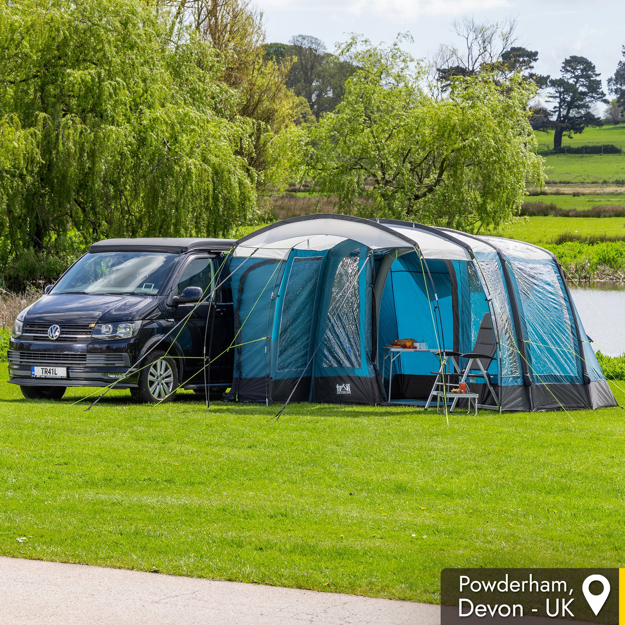 Aston Skylight Air Driveaway Awning