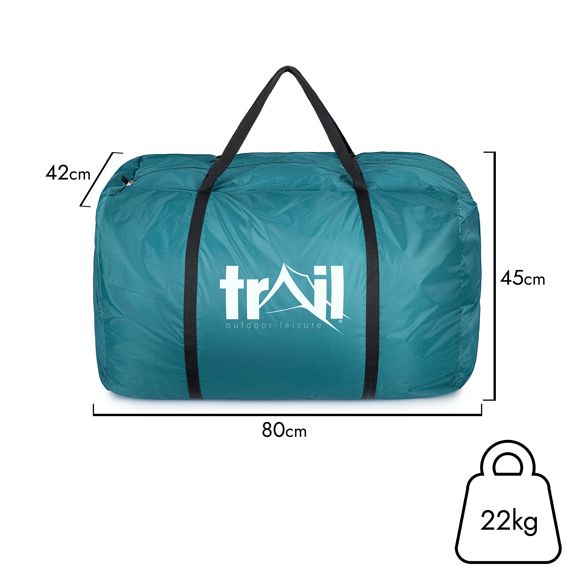 Luxton 5 Man Air Tent – Waterproof 5000mm