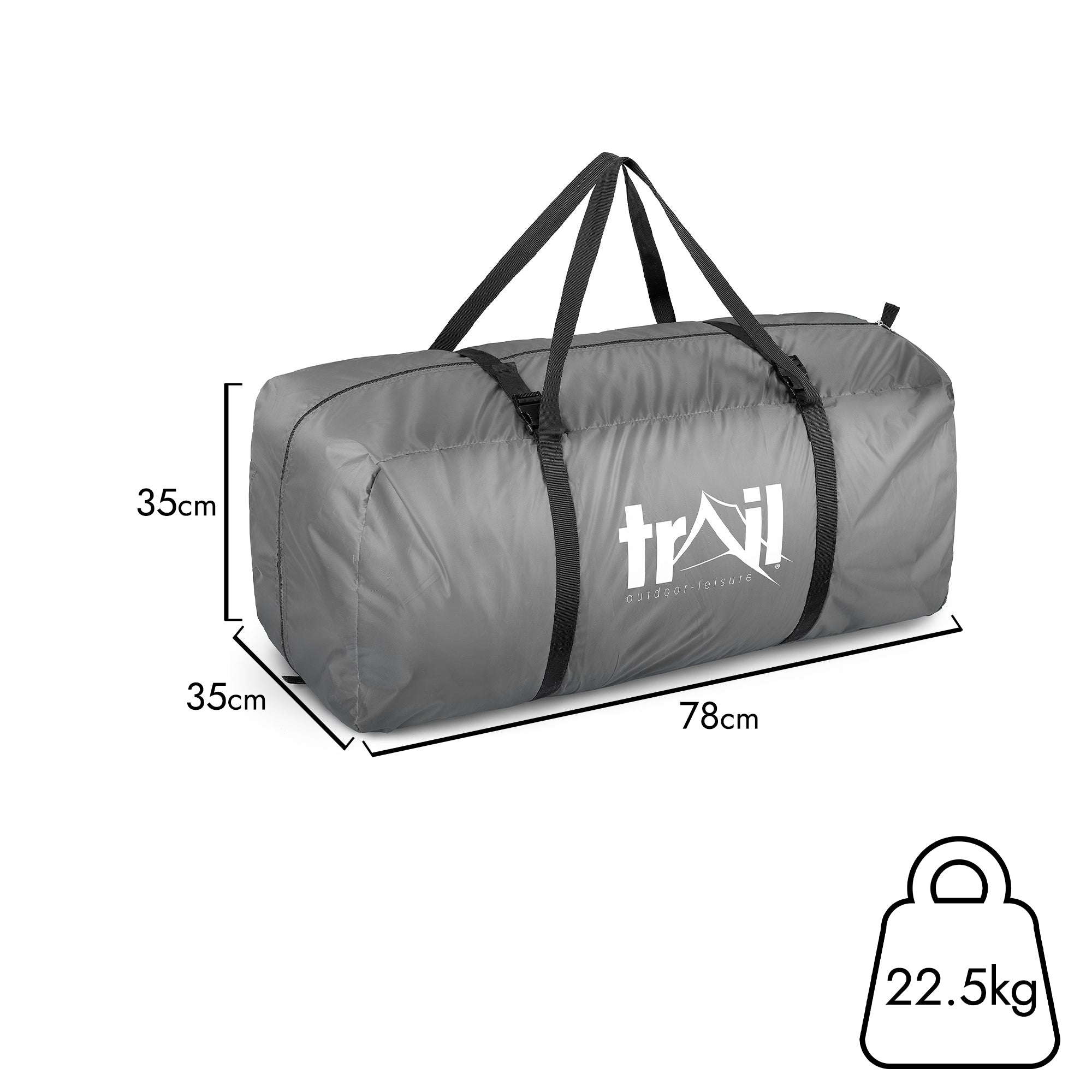 Shilstone 3 Zone 5 Man Tent – Waterproof 5000mm