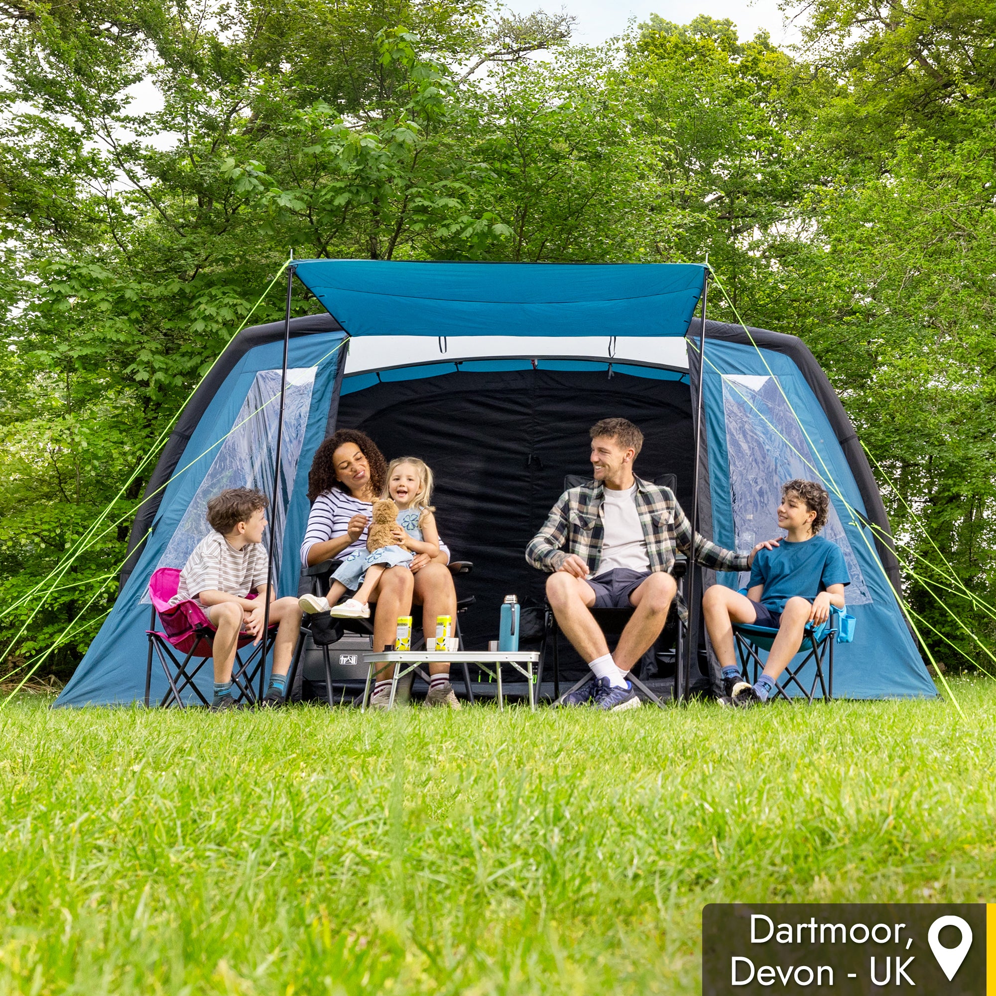 Brazen 6 Man Air Tent – Waterproof 5000mm.