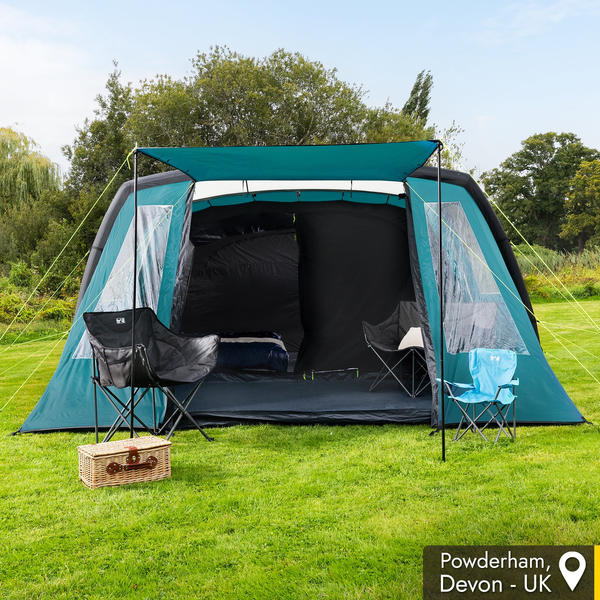 Brazen 6 Man Air Tent – Waterproof 5000mm.