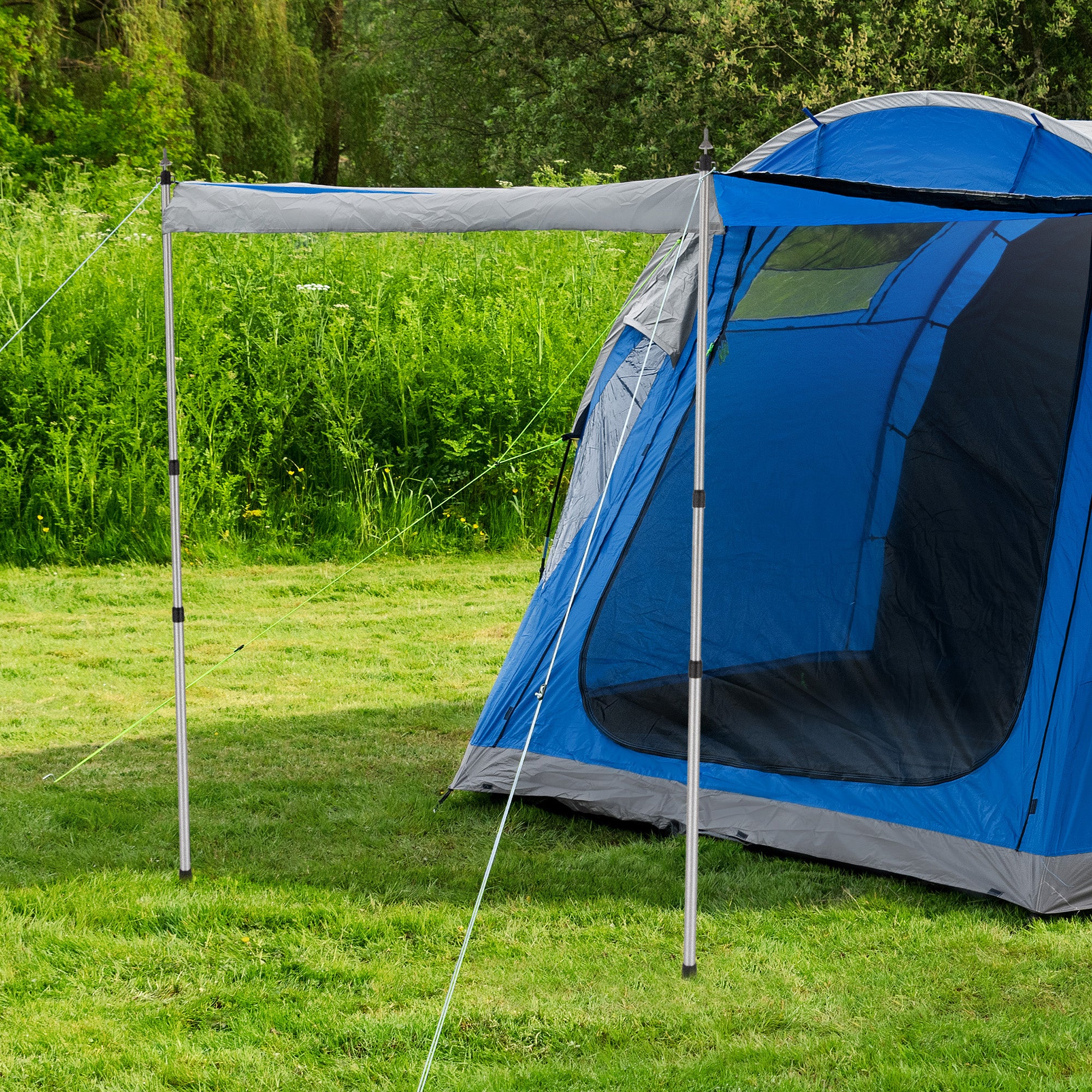 Telescopic Aluminium King Pole Set