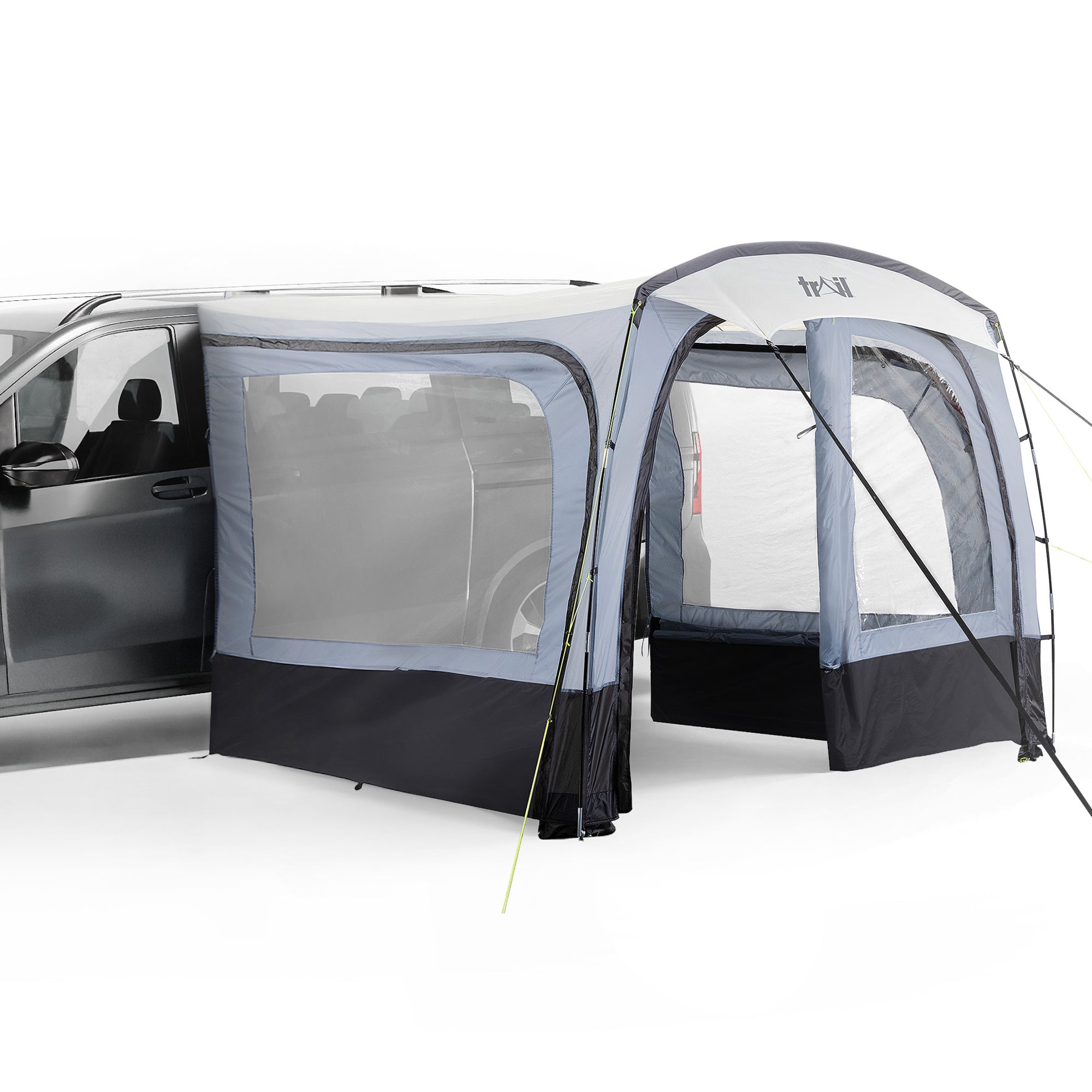 Poled Sun Awning with Sides
