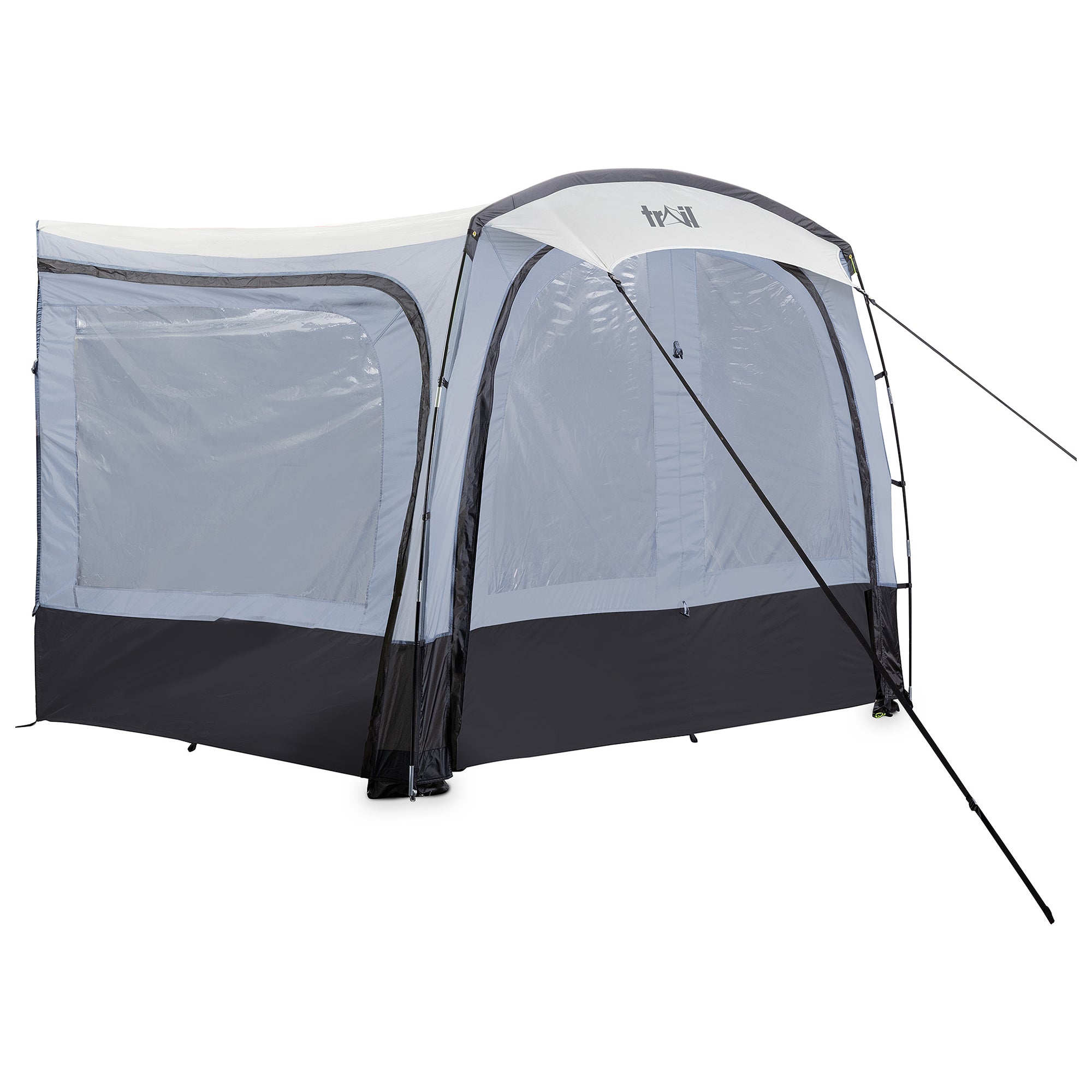 Poled Sun Awning with Sides