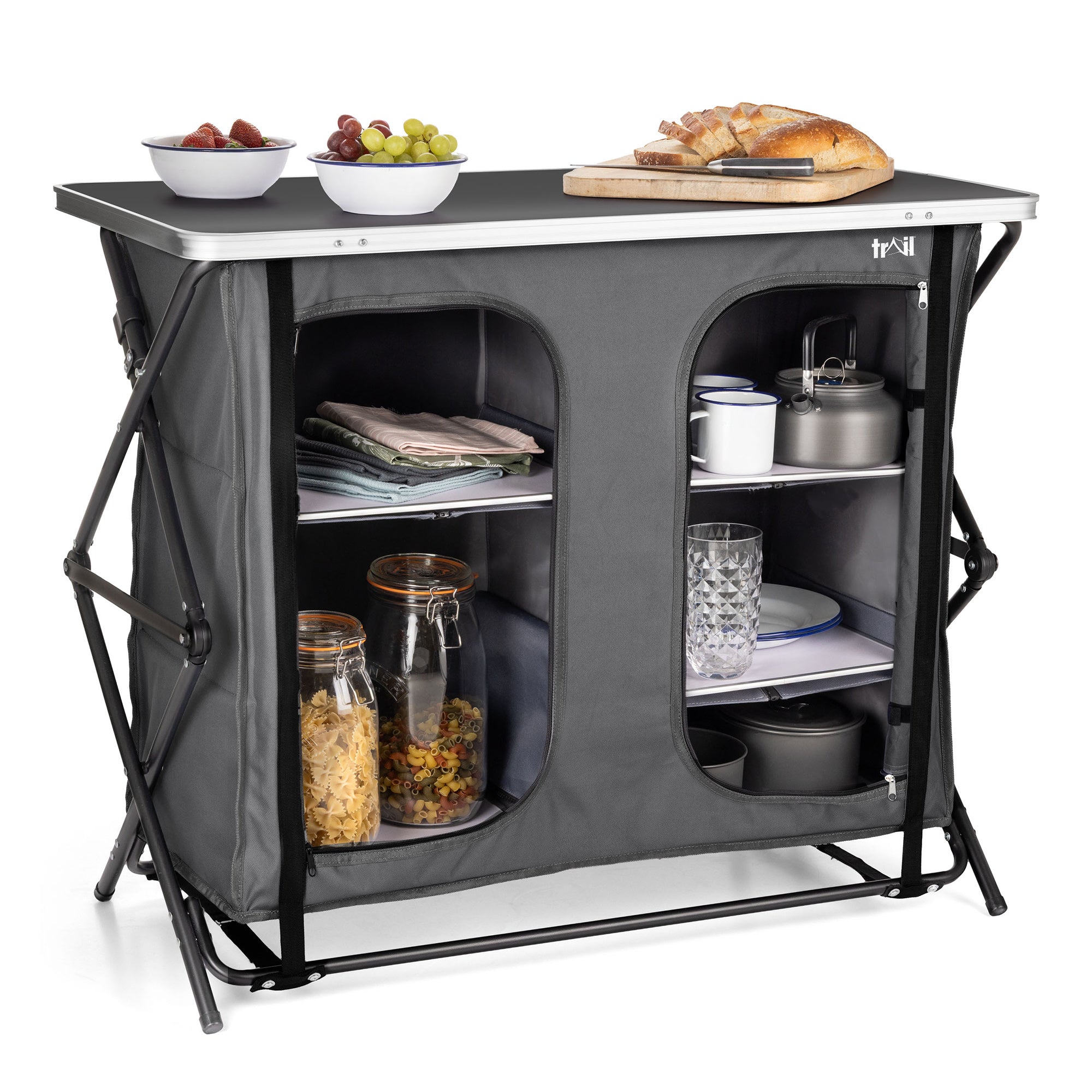 Folding Double Camping Cupboard