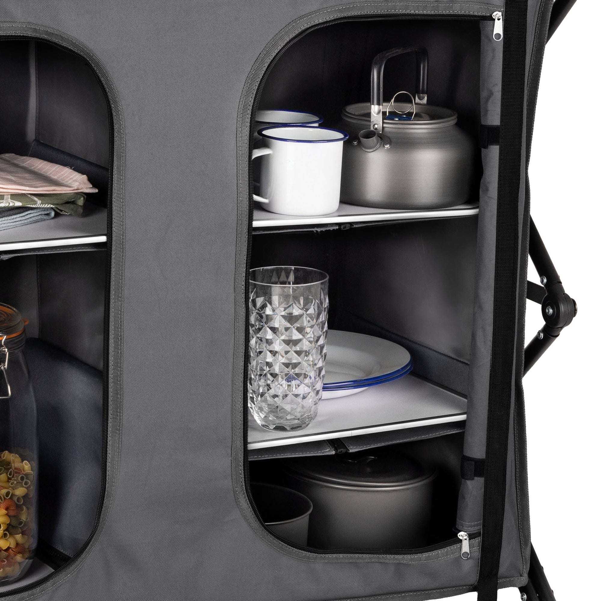Folding Double Camping Cupboard