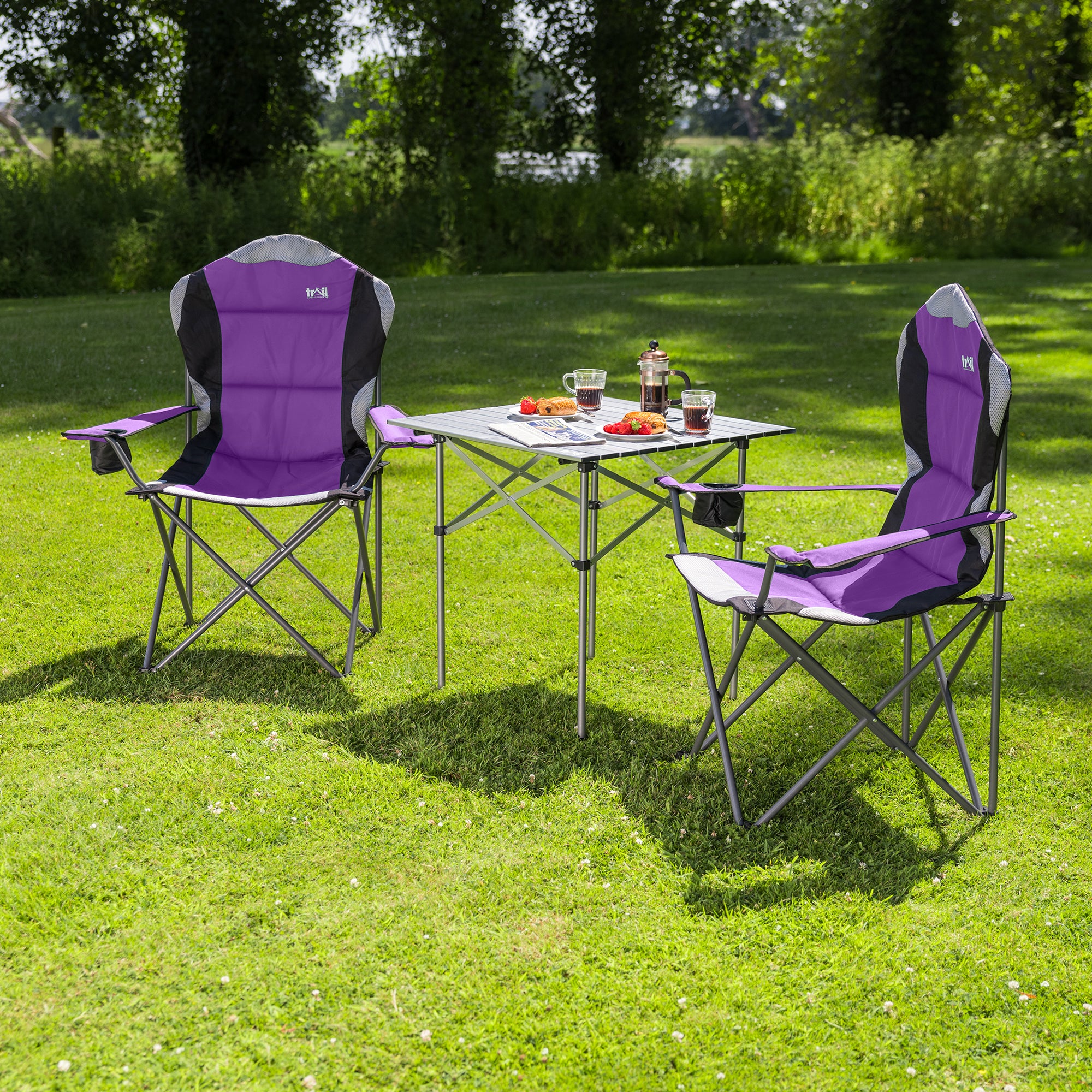 Kestrel Deluxe High Back Camping Chair – Trail Outdoor Leisure