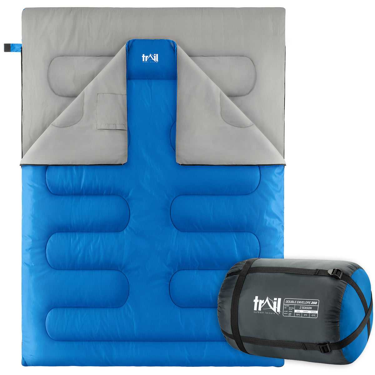 Double Sleeping Bag – 250gsm
