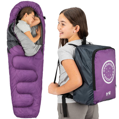 Kids Mummy Sleeping Bag – 300gsm