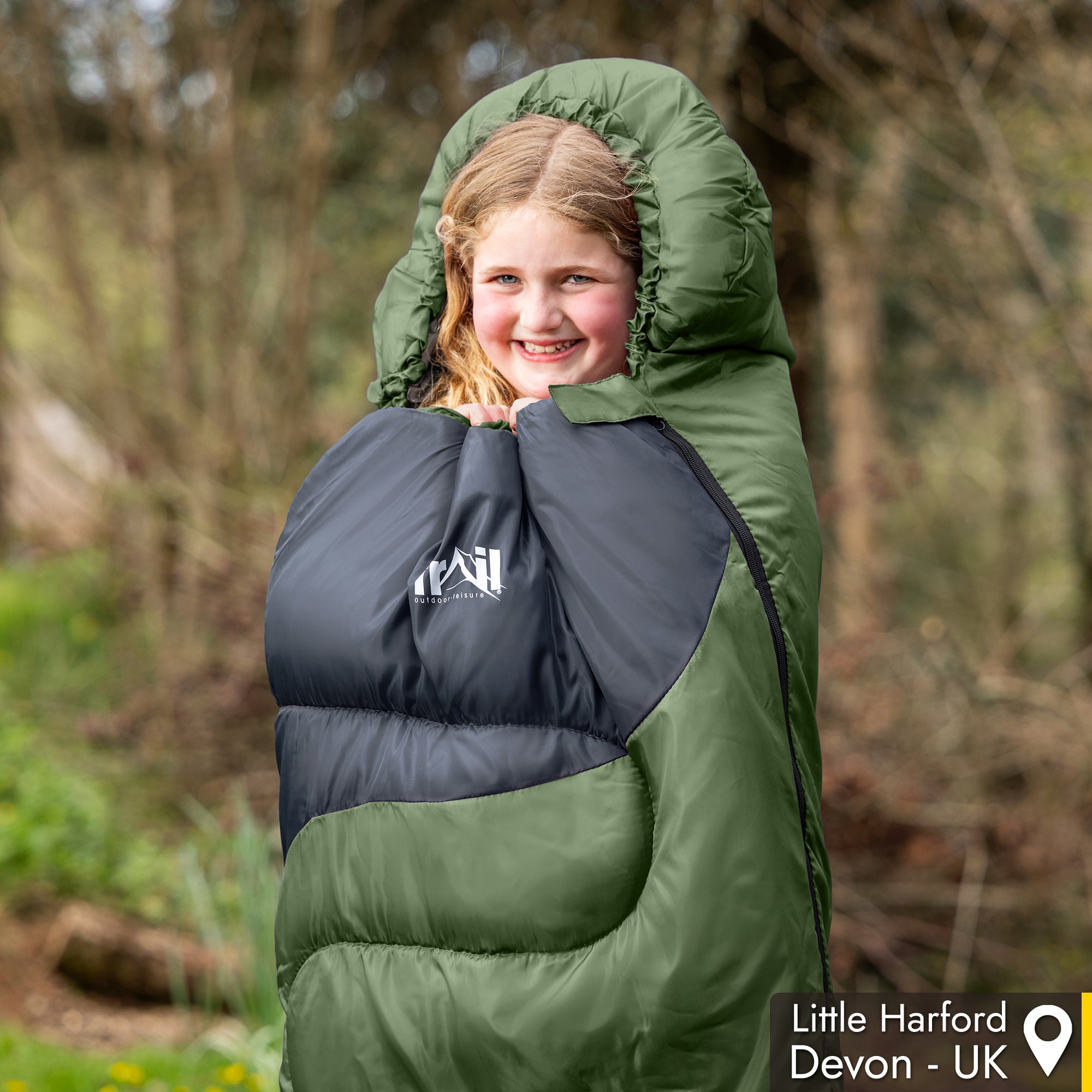 Kids Mummy Sleeping Bag – 300gsm | 3 Season | Trail