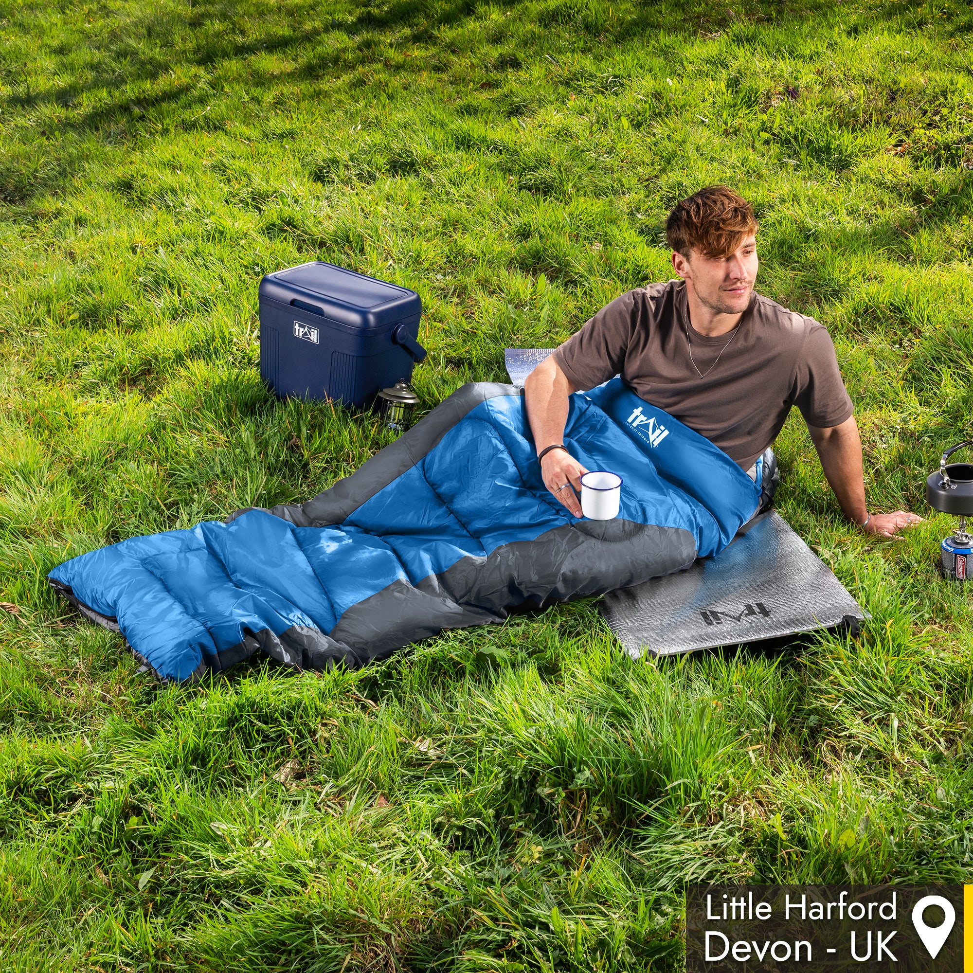 Alpine 400 Hooded Sleeping Bag | 4 Season | Trail