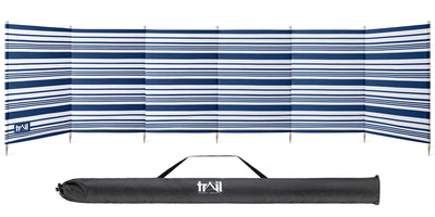 Premium 7 Pole Wooden Windbreak