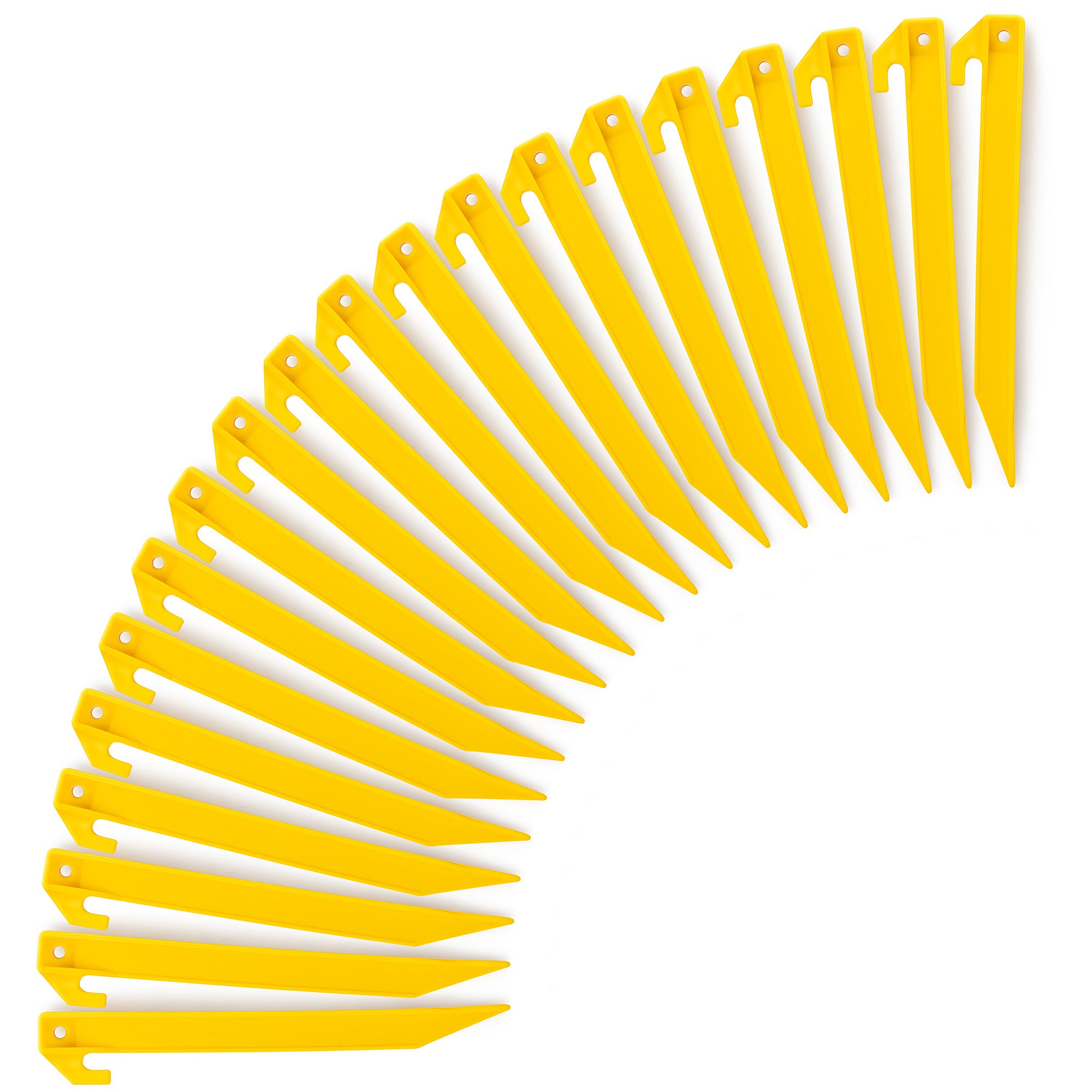 Plastic Tent Pegs Kit (20 Pegs)