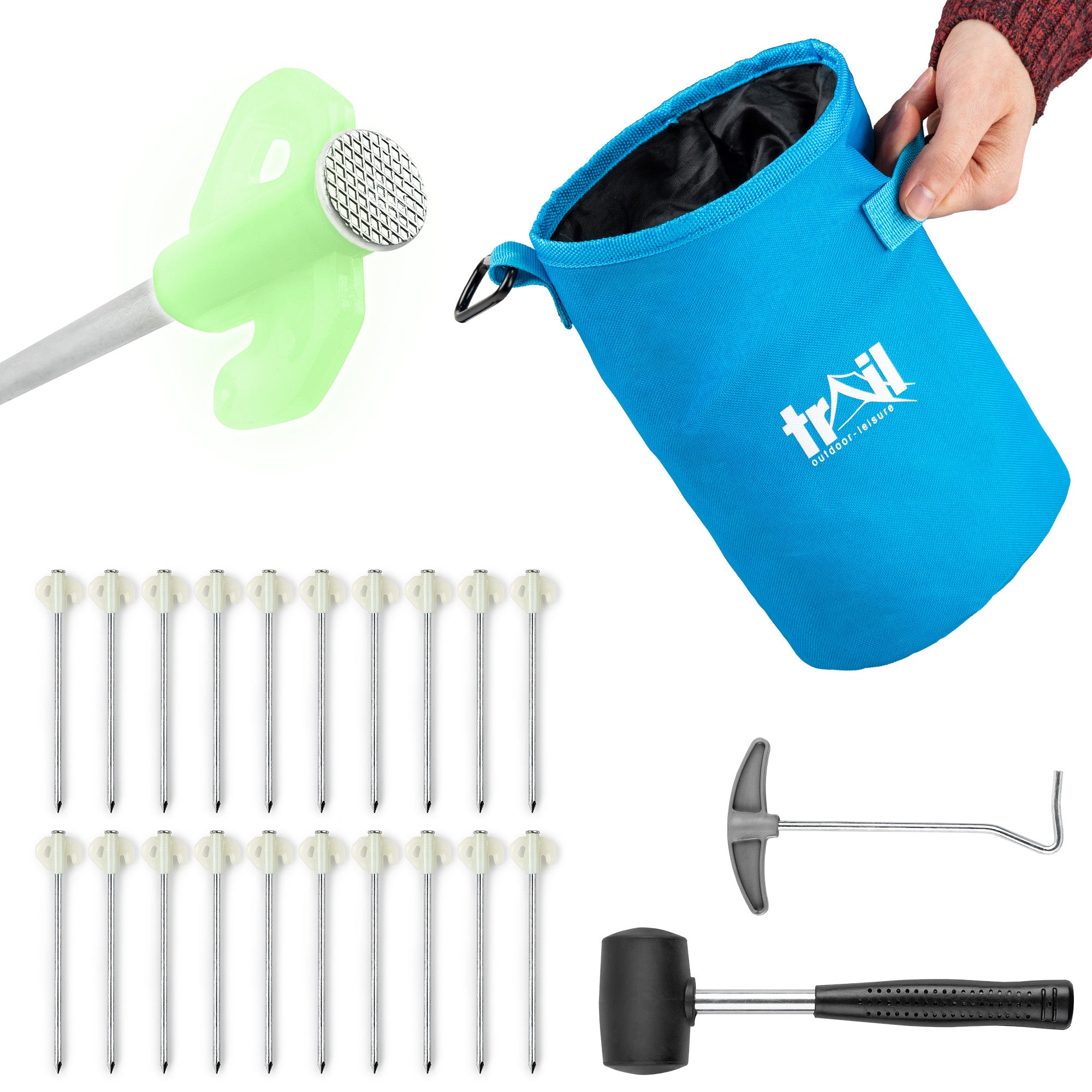 Glow In The Dark Pegs Kit (20 Pegs)