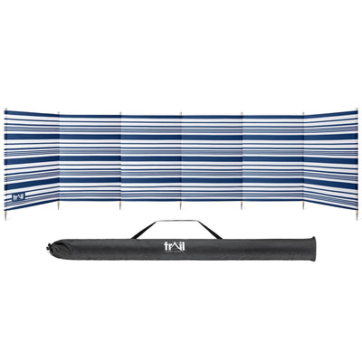7 Pole Wooden Windbreak