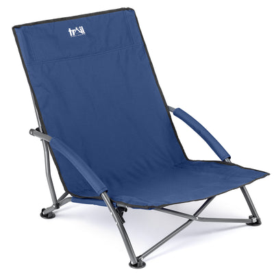 Sisken Low Folding Beach Chair