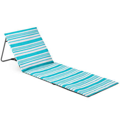 Folding Beach Mat with Backrest