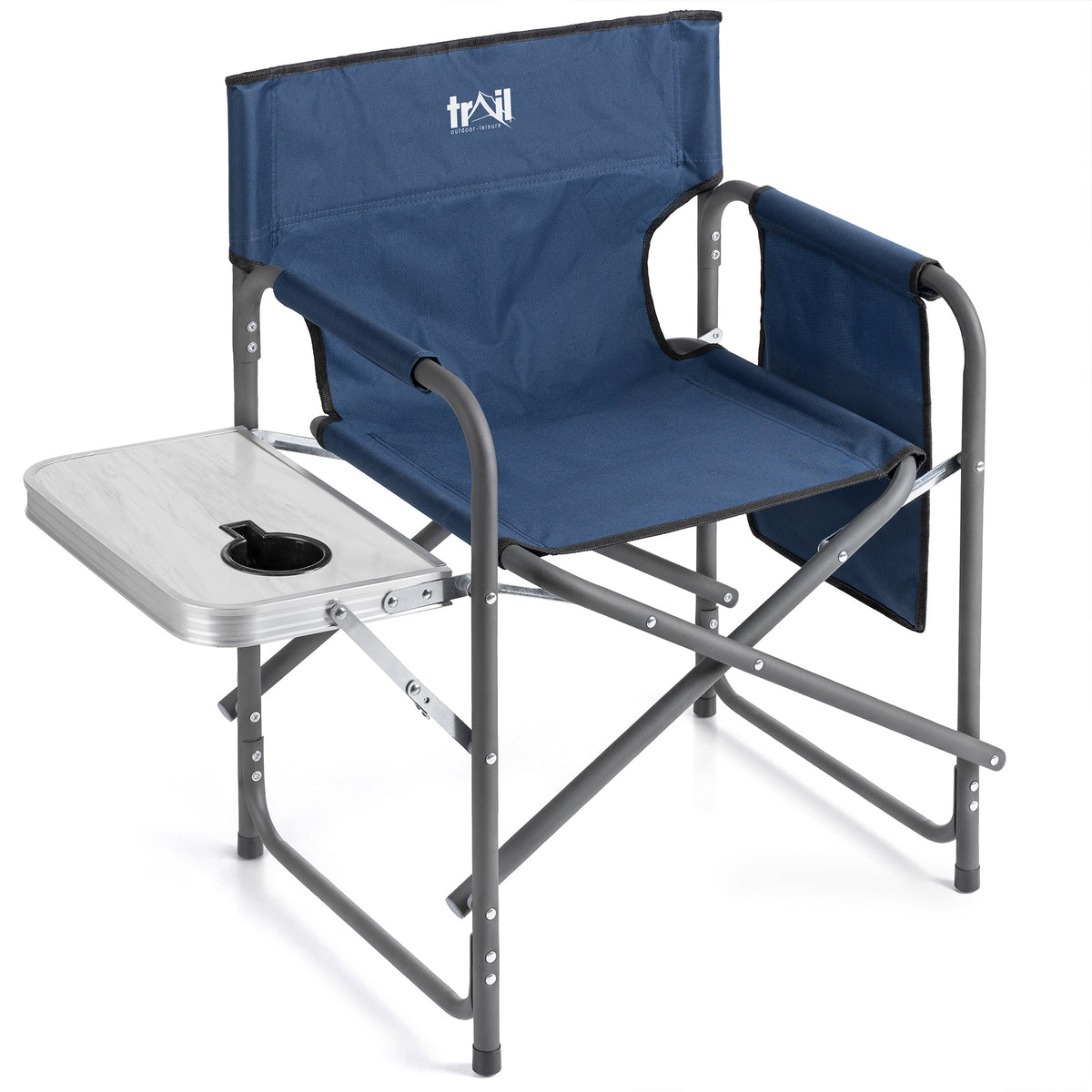 Folding Directors Chair Side Table