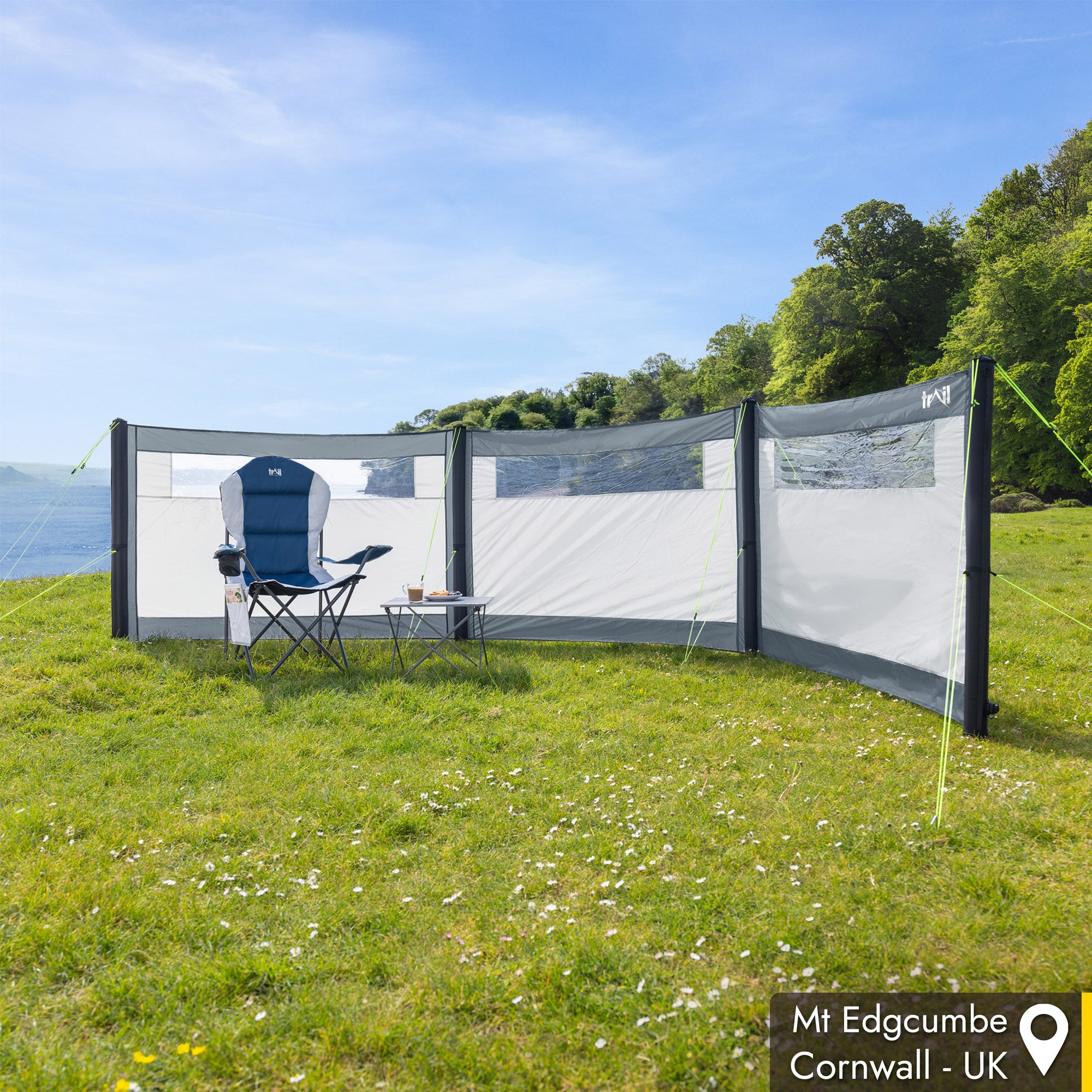 3 Panel Air Windbreak