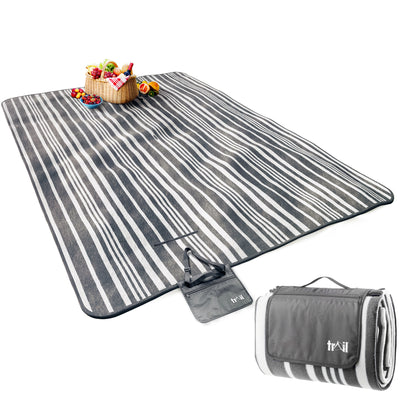 Soft Fleece Waterproof Picnic Rug (Extra Large 3m x 2m)
