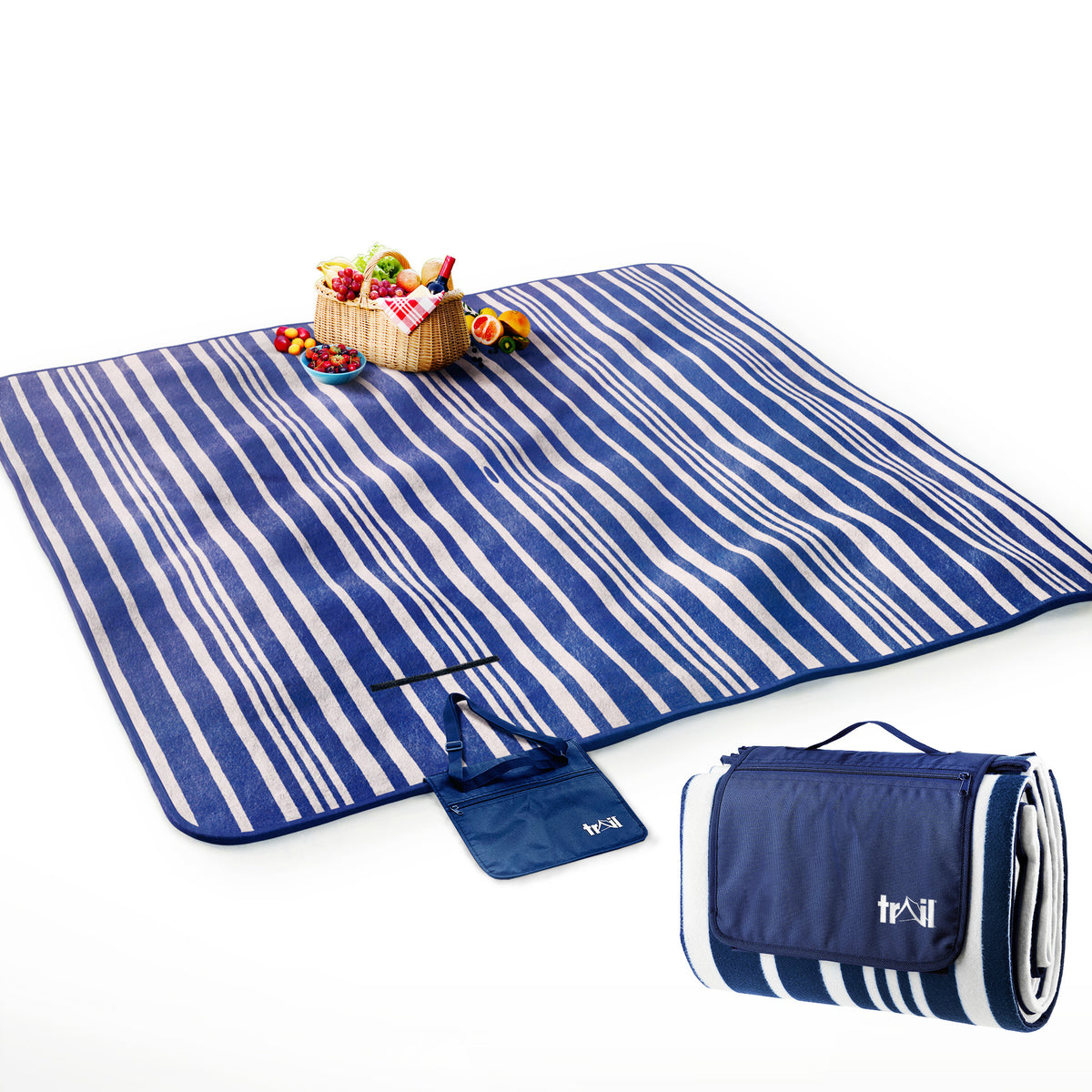 Soft Fleece Waterproof Picnic Rug