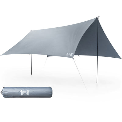 Lightweight Camping Tarp Pole Shelter