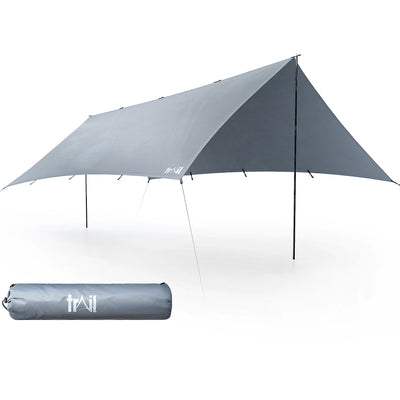 Lightweight Camping Tarp Pole Shelter