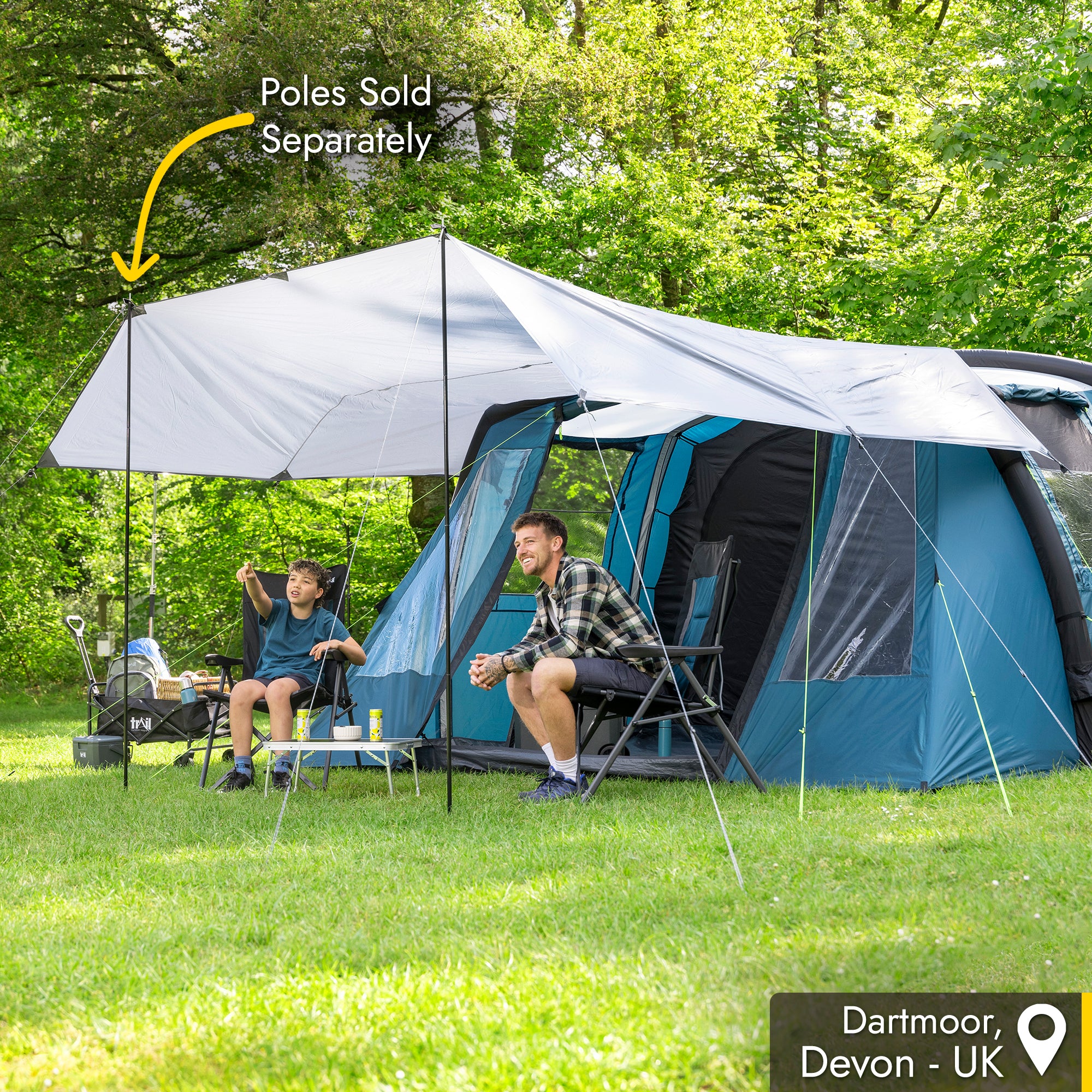 Lightweight Camping Tarp Shelter