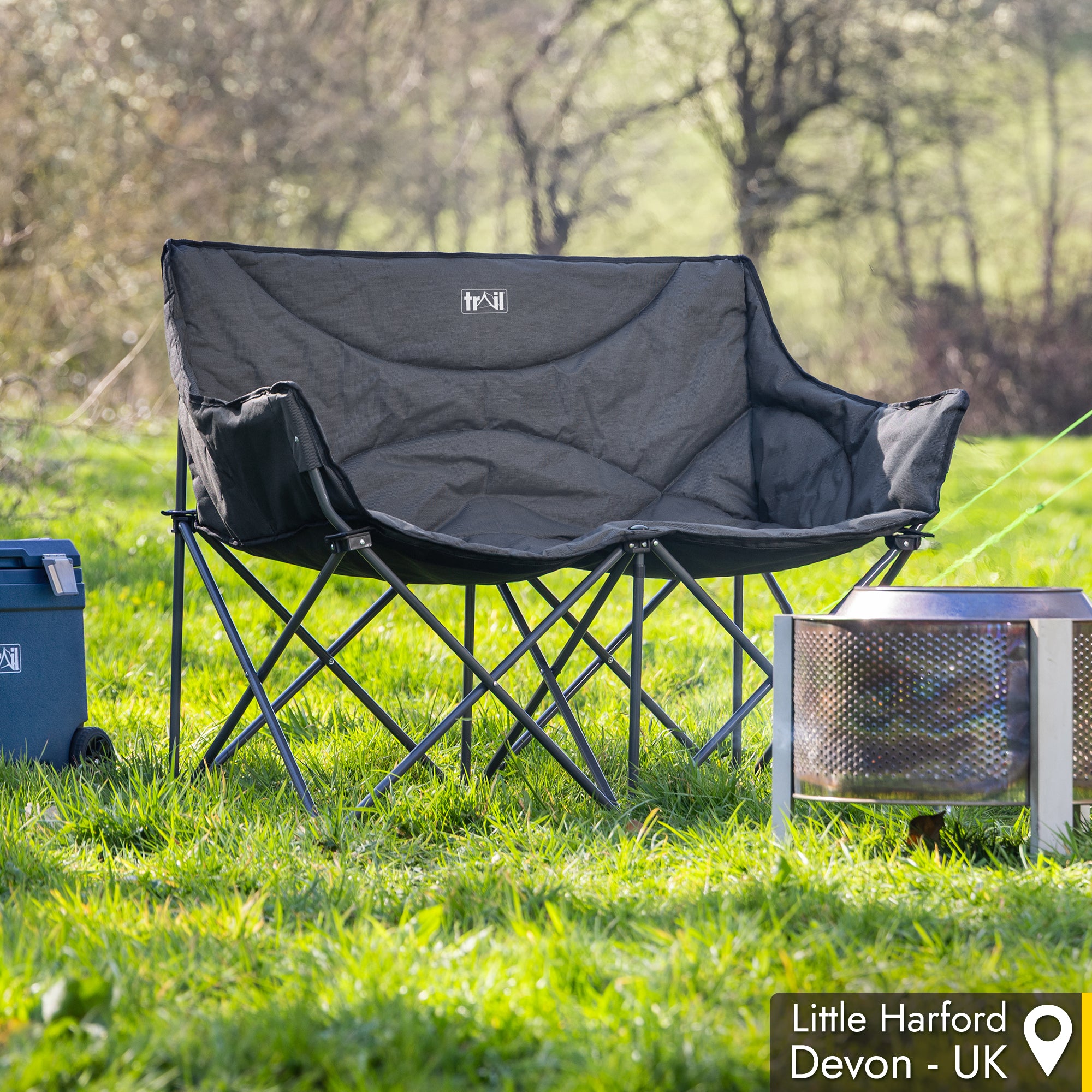 Linnet Padded Double Camping Chair