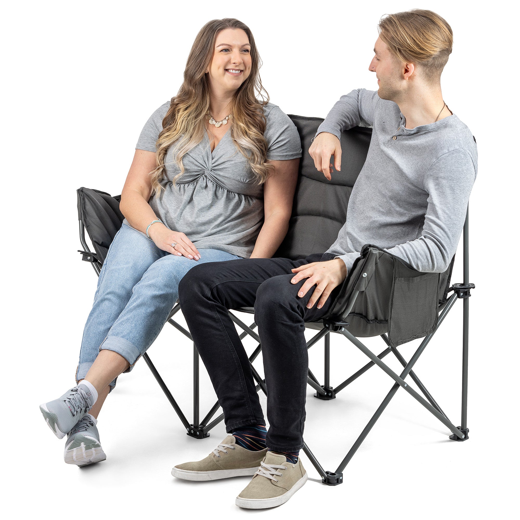 Linnet Padded Double Camping Chair
