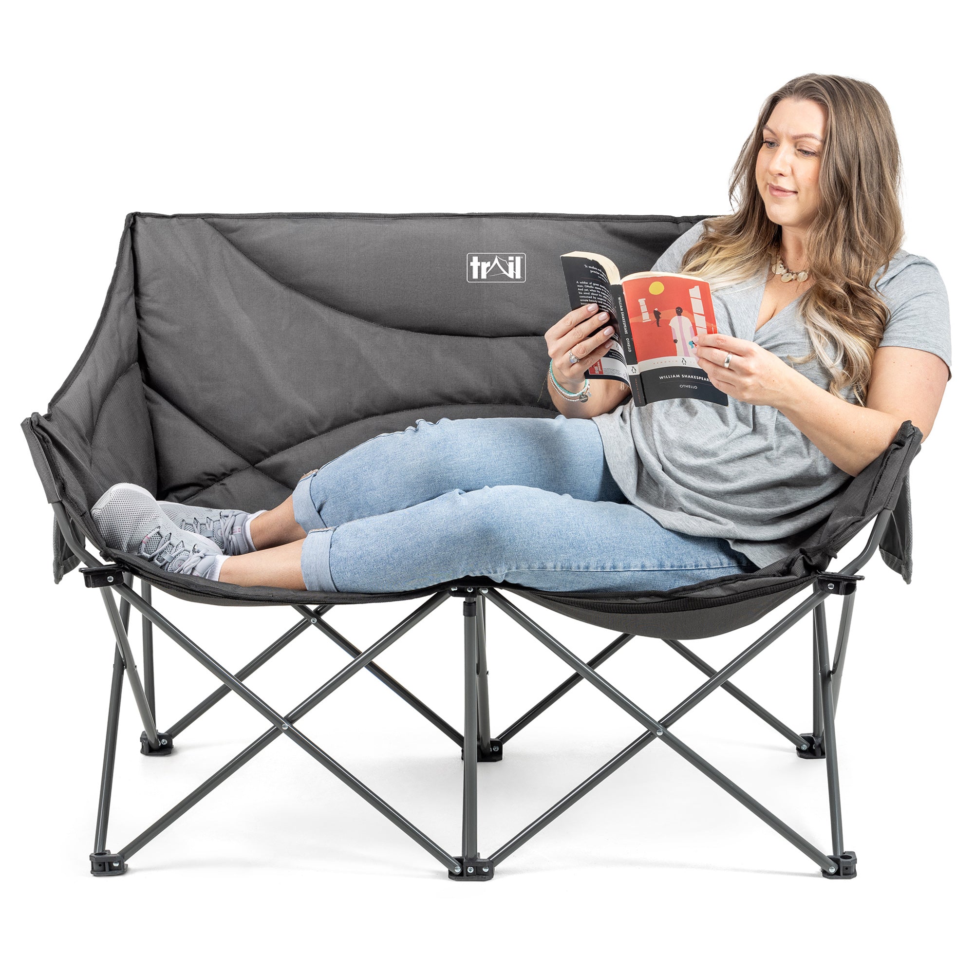 Linnet Padded Double Camping Chair