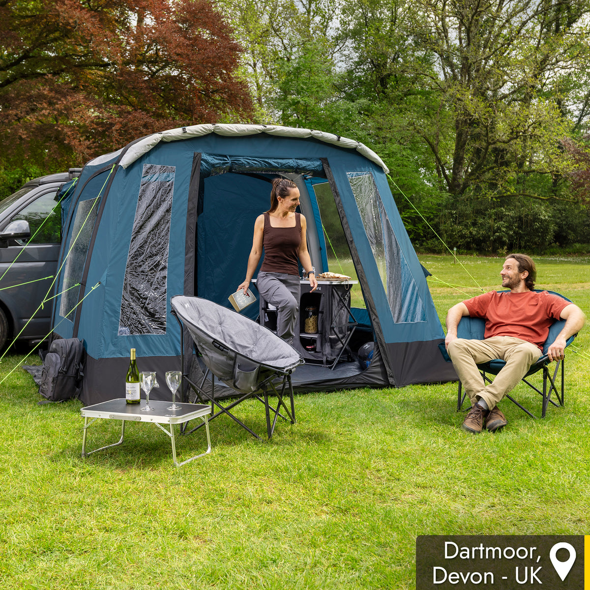Haldon Skylight Air Driveaway Awning