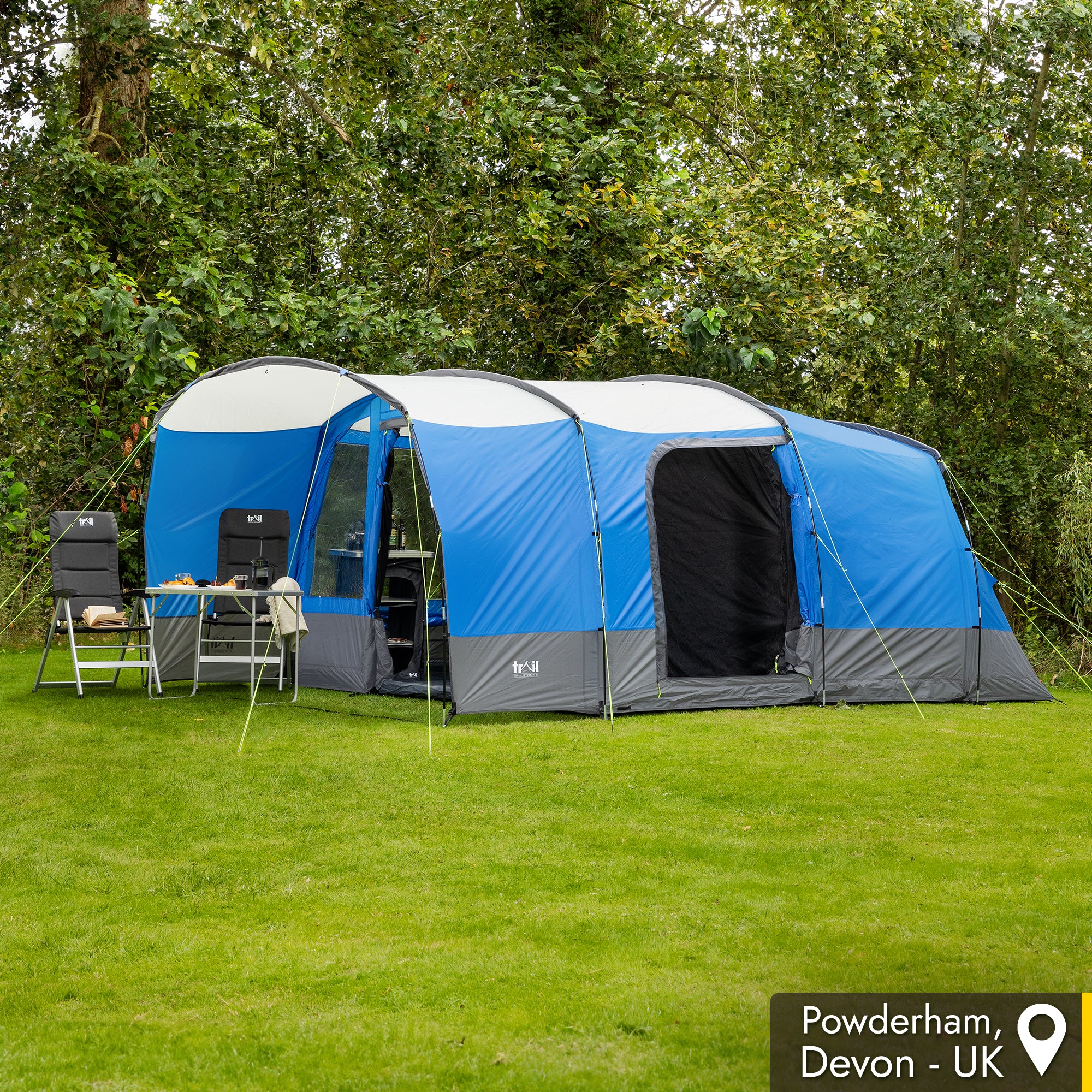 Shilstone 3 Zone 5 Man Tent – Waterproof 5000mm
