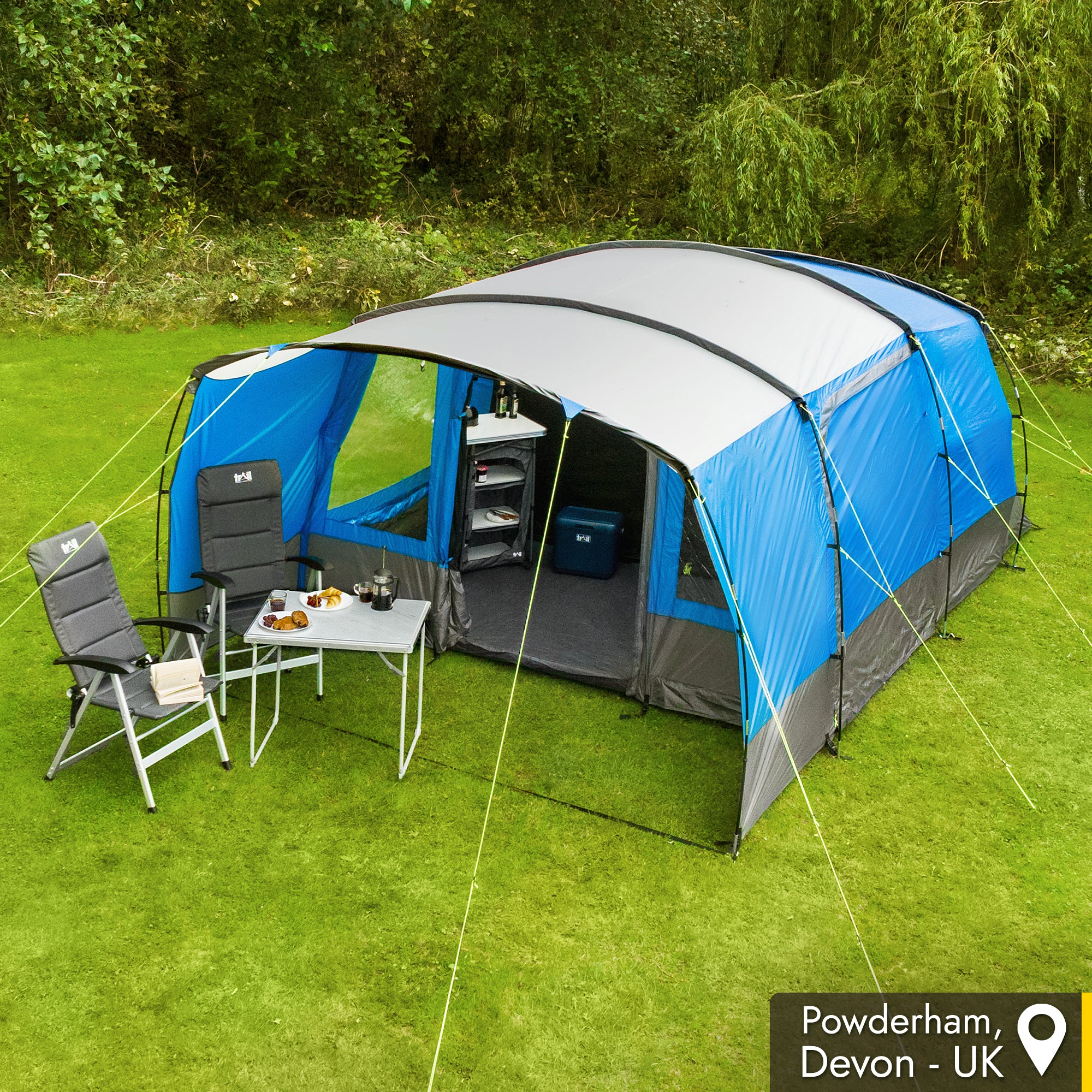 Shilstone 3 Zone 5 Man Tent – Waterproof 5000mm