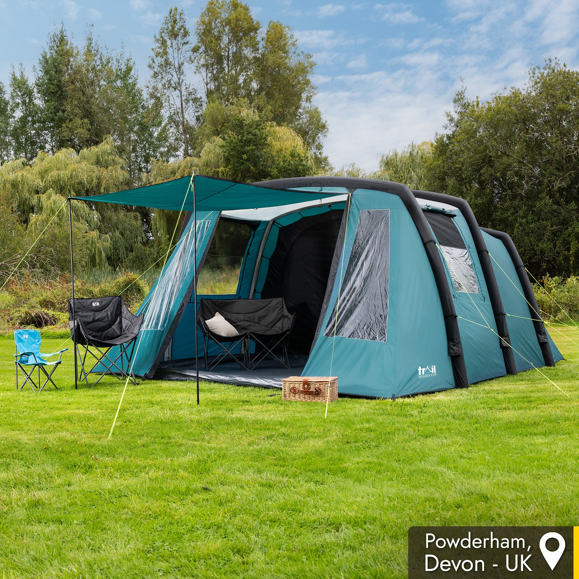 Brazen 6 Man Air Tent – Waterproof 5000mm.