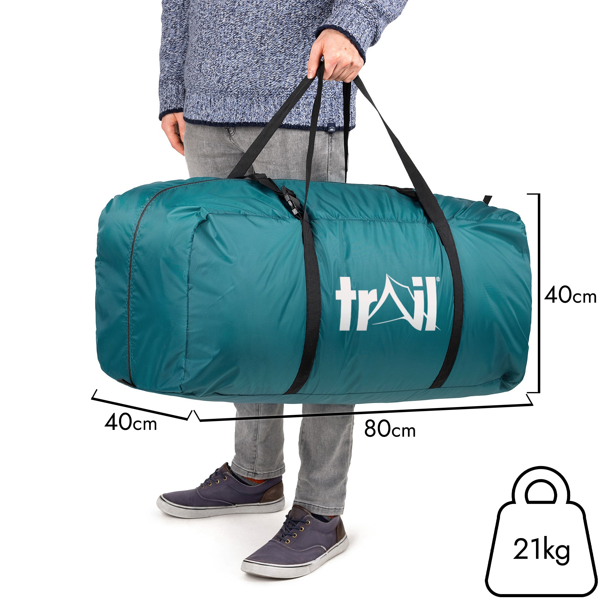 Brazen 6 Man Air Tent – Waterproof 5000mm.