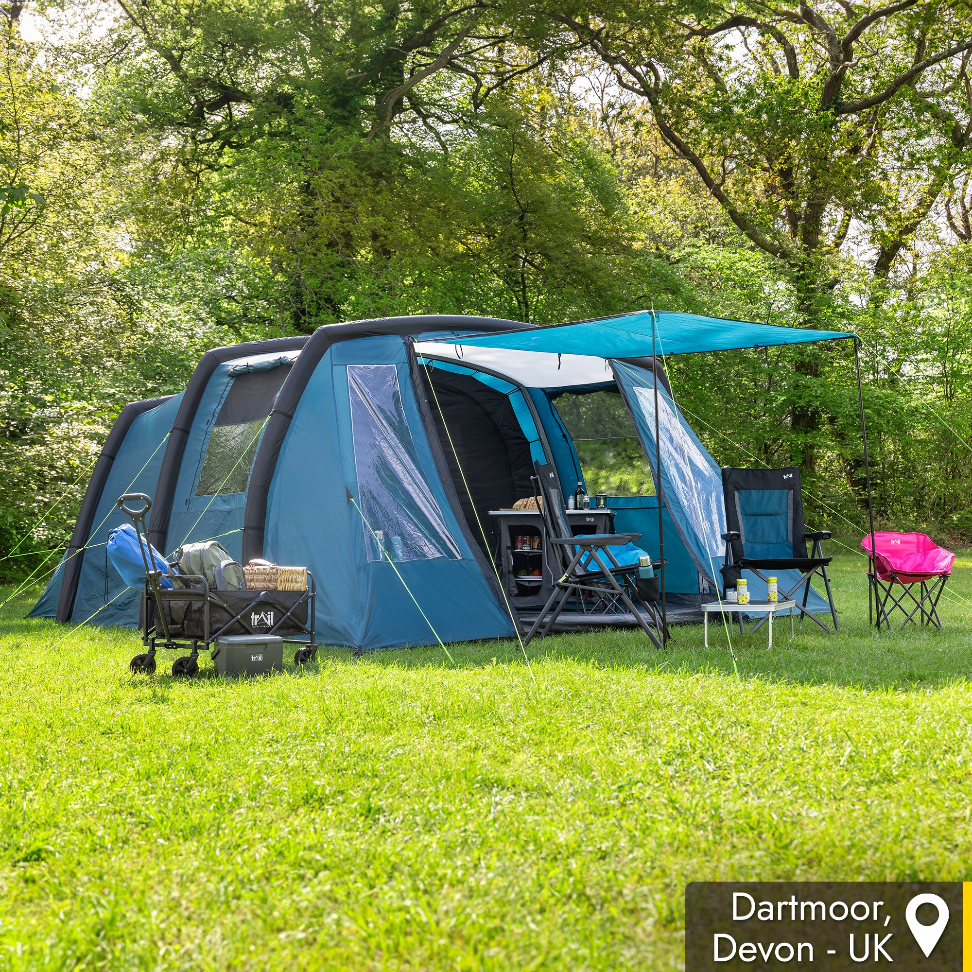 Brazen 6 Man Air Tent – Waterproof 5000mm.