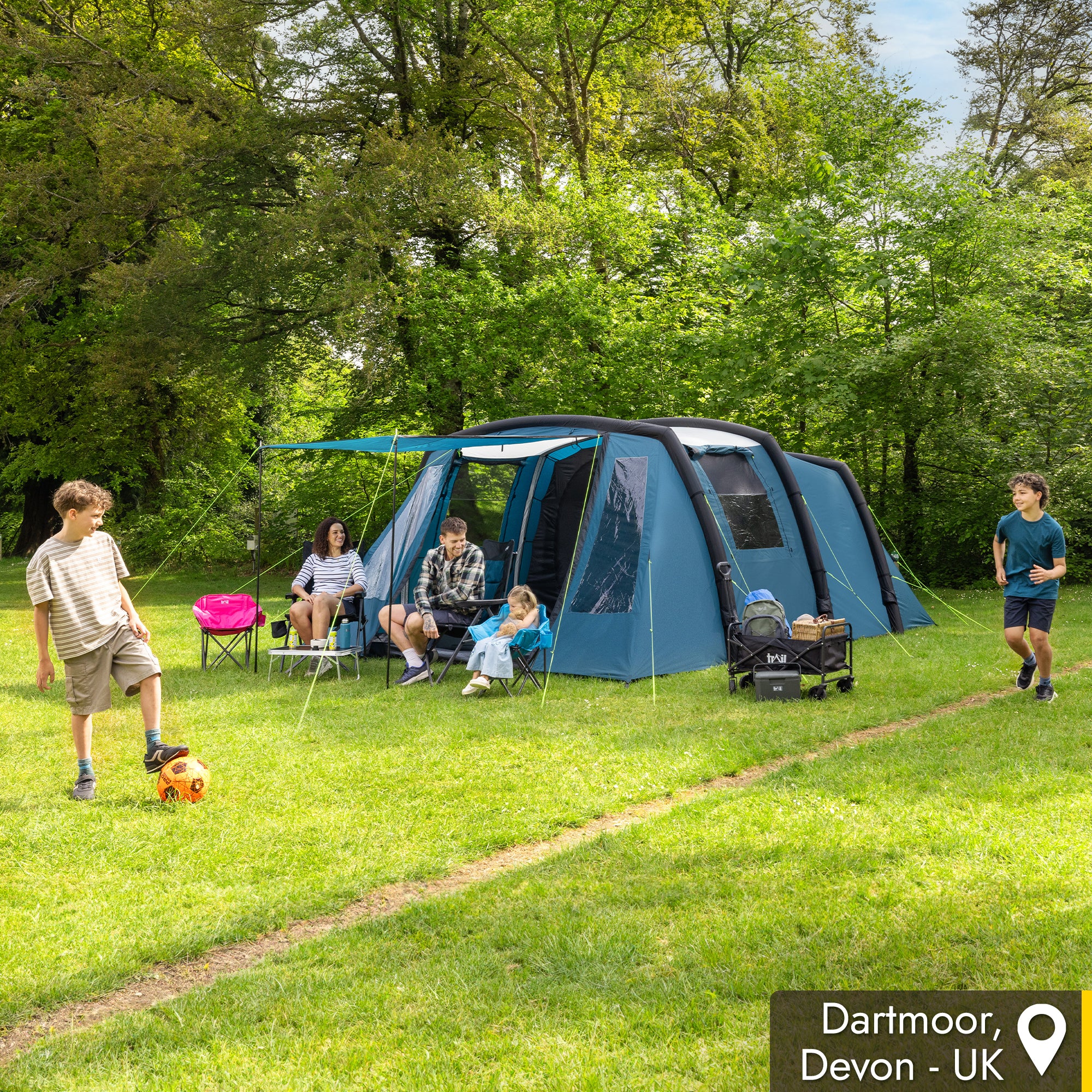 Brazen 6 Man Air Tent – Waterproof 5000mm.