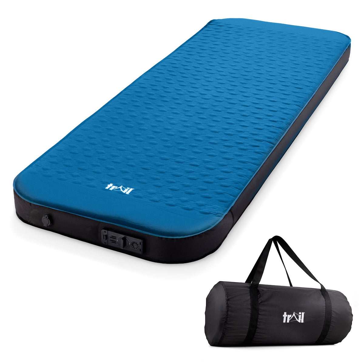 Self Inflating 3D Air Mattress Rechargeable Fast Inflation Pump