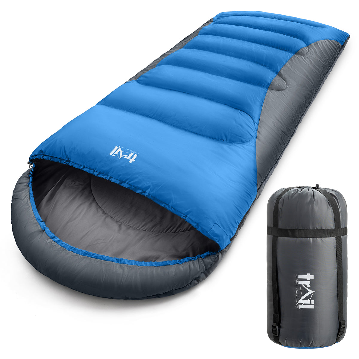 Alpine 400 Hooded Sleeping Bag