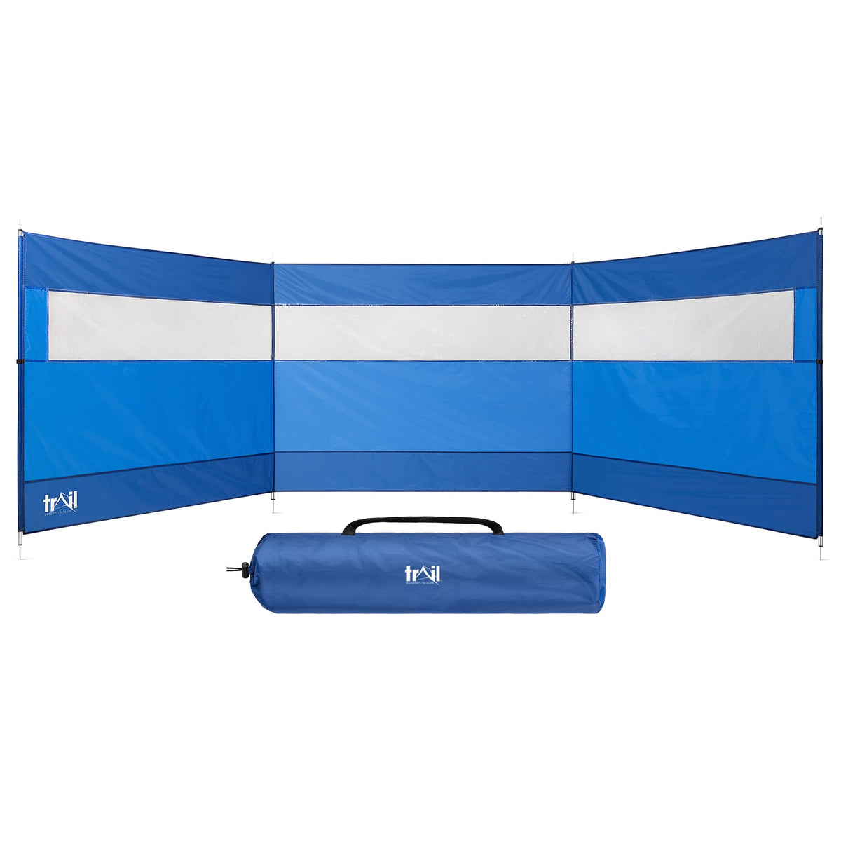 Steel 4 Pole Windbreak